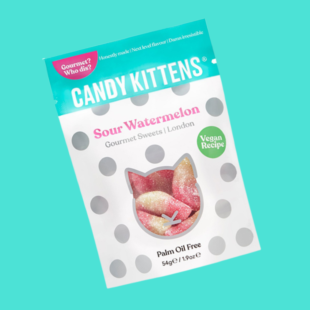 Candy Kittens Sour Watermelon Sweets