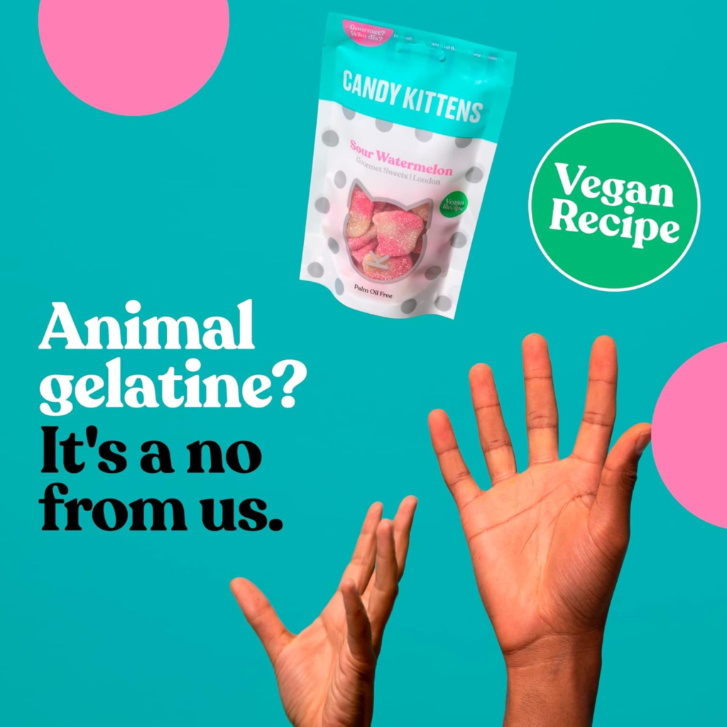 Candy Kittens Sour Watermelon Sweets