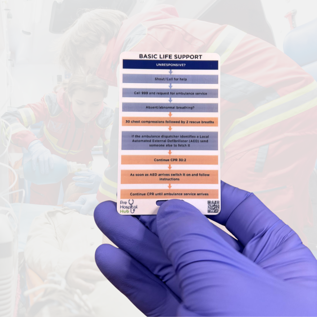 Prehospital Basic Life Support (BLS) Reference Card