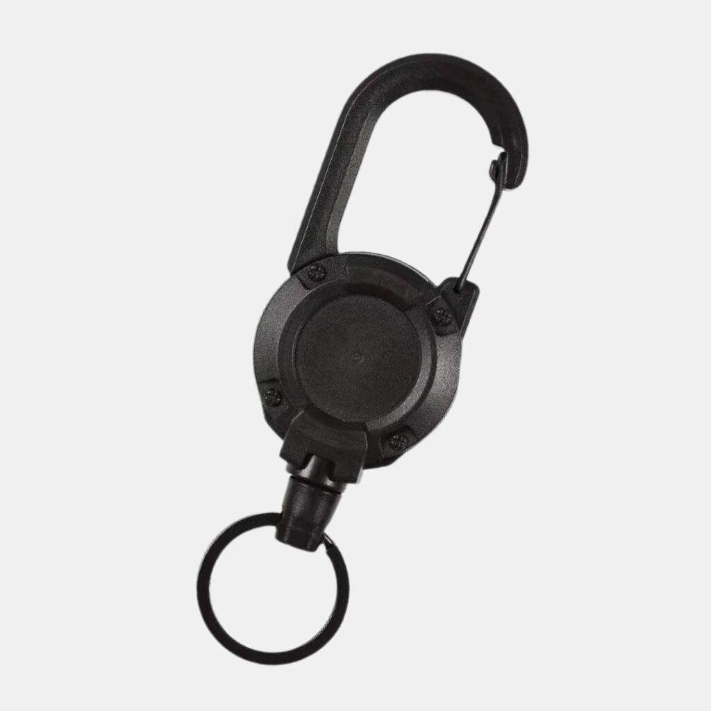 Retractable Reel Clip Keychain