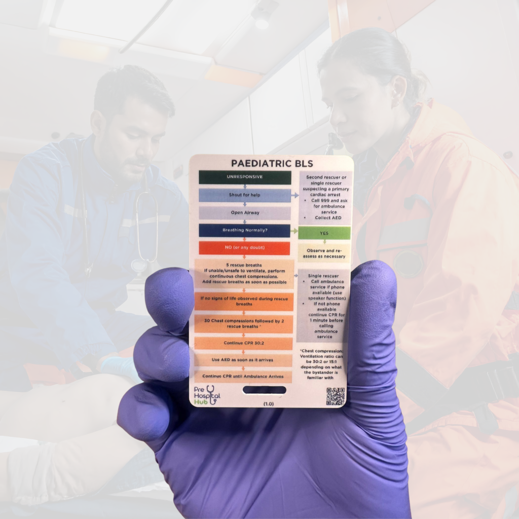 Prehospital Basic Life Support (BLS) Reference Card