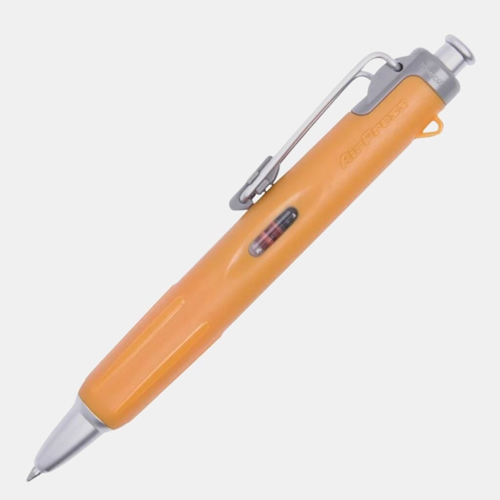 Tombow AirPress Ballpoint Pen Orange Barrel