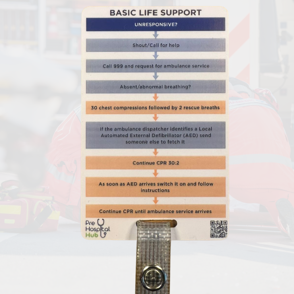 Prehospital Basic Life Support (BLS) Reference Card