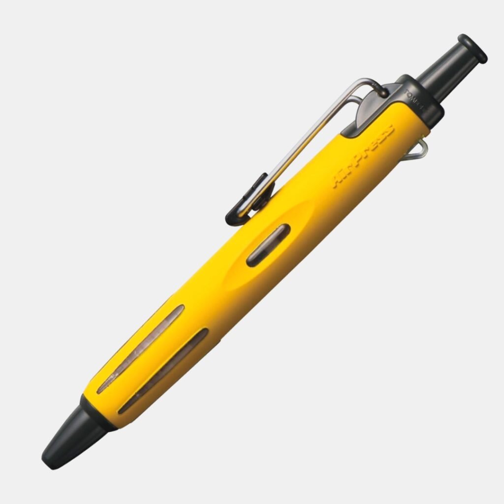 Tombow AirPress Ballpoint Pen Yellow Barrel