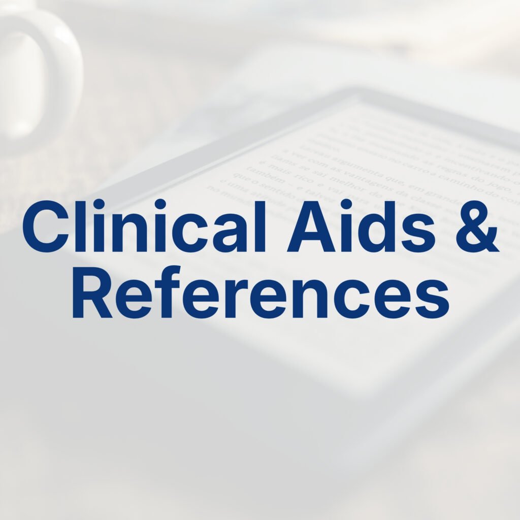 Clinical Aids & References