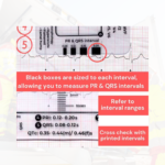 ECG Ruler Card